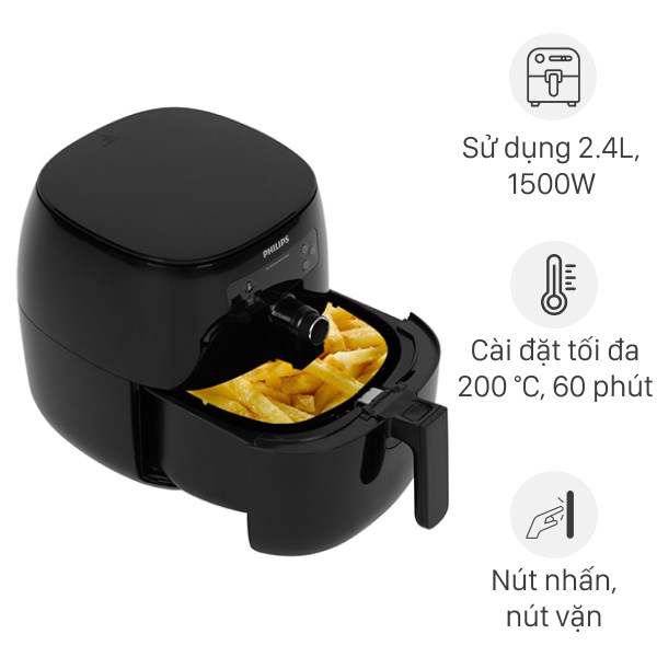 Nồi chiên không dầu Philips HD9745 4.5 lít